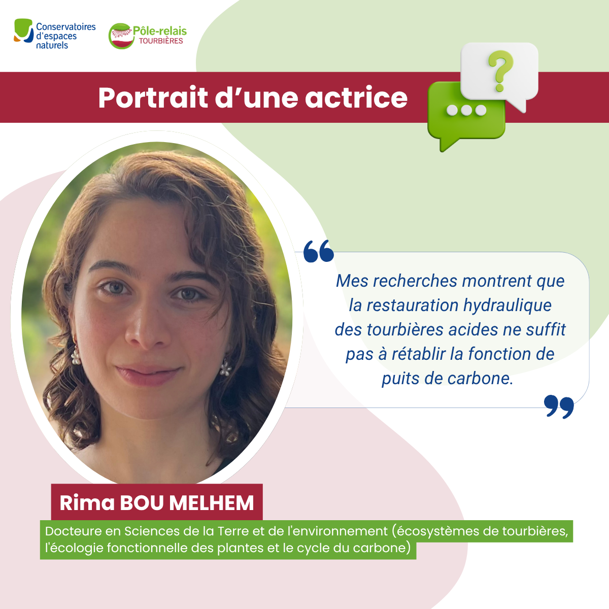 Portrait d’acteurs : Rima BOU MELHEM